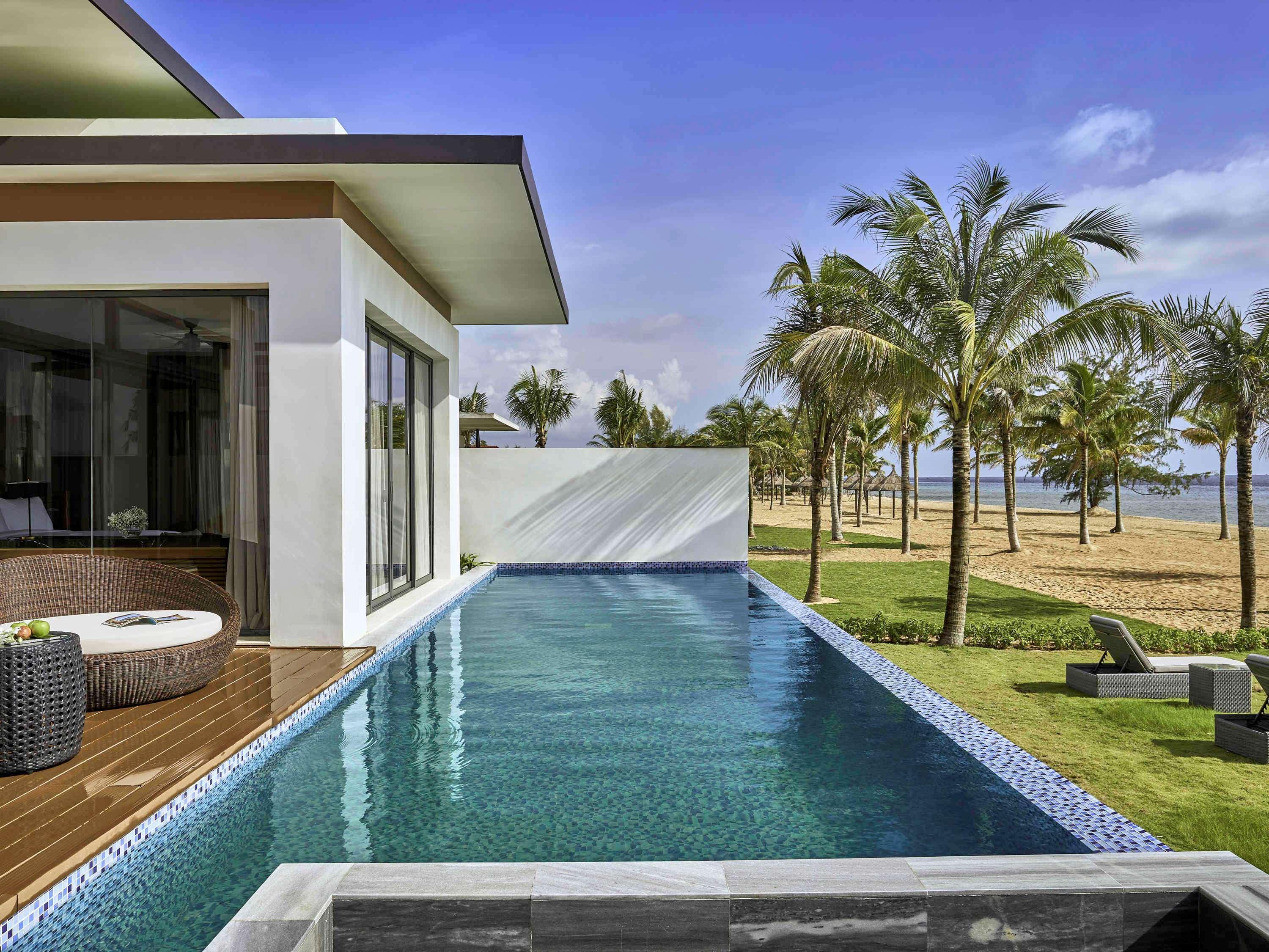 Moevenpick Villas & Residences Phú Quốc-sziget Kültér fotó A pool villa at the resort