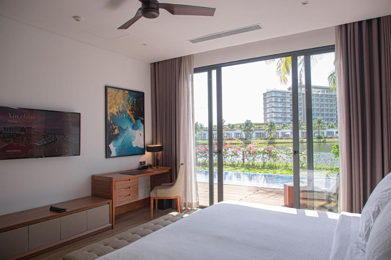 Moevenpick Villas & Residences Phú Quốc-sziget Kültér fotó A bedroom at the hotel