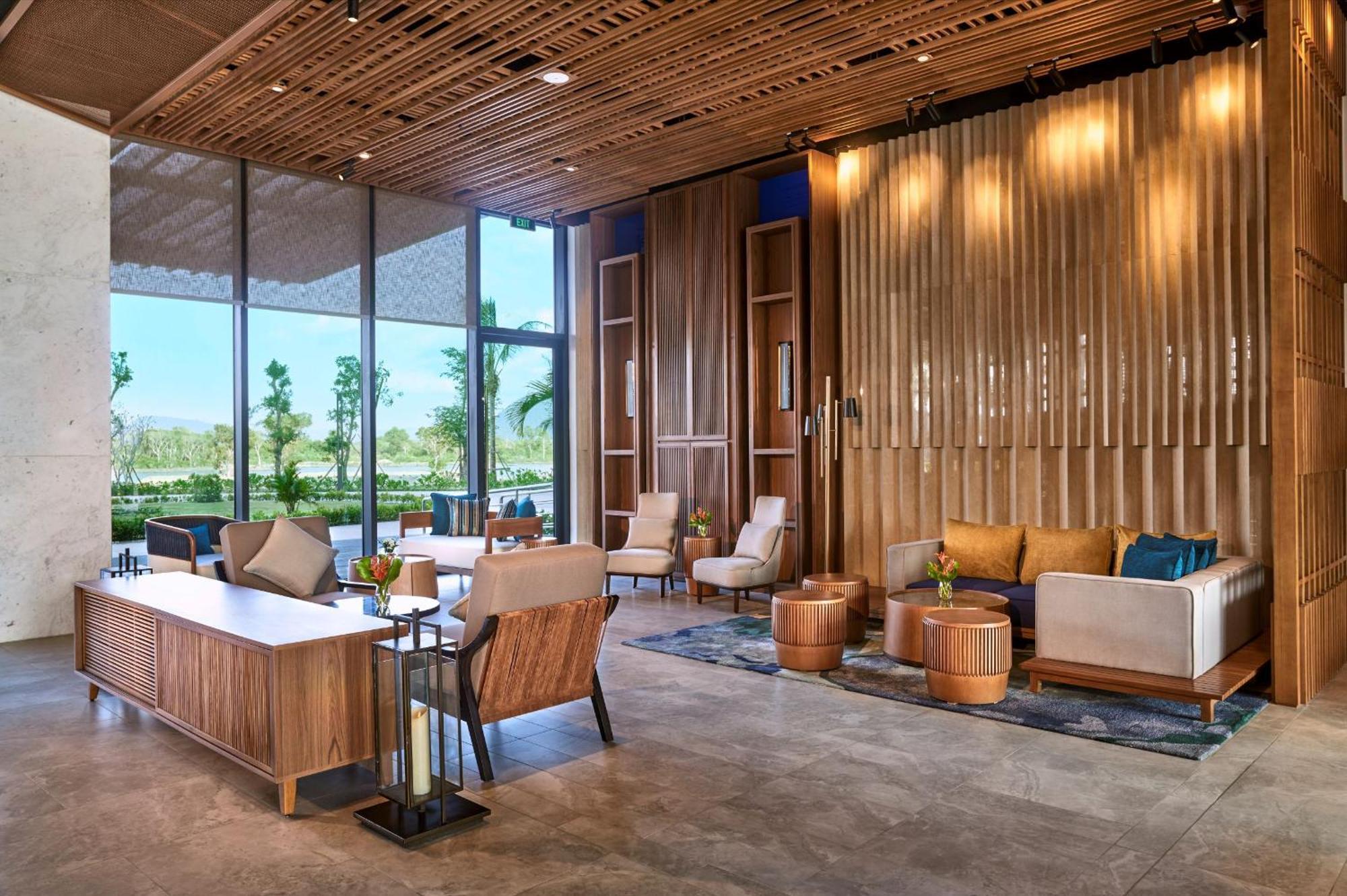 Moevenpick Villas & Residences Phú Quốc-sziget Kültér fotó The lobby of the hotel